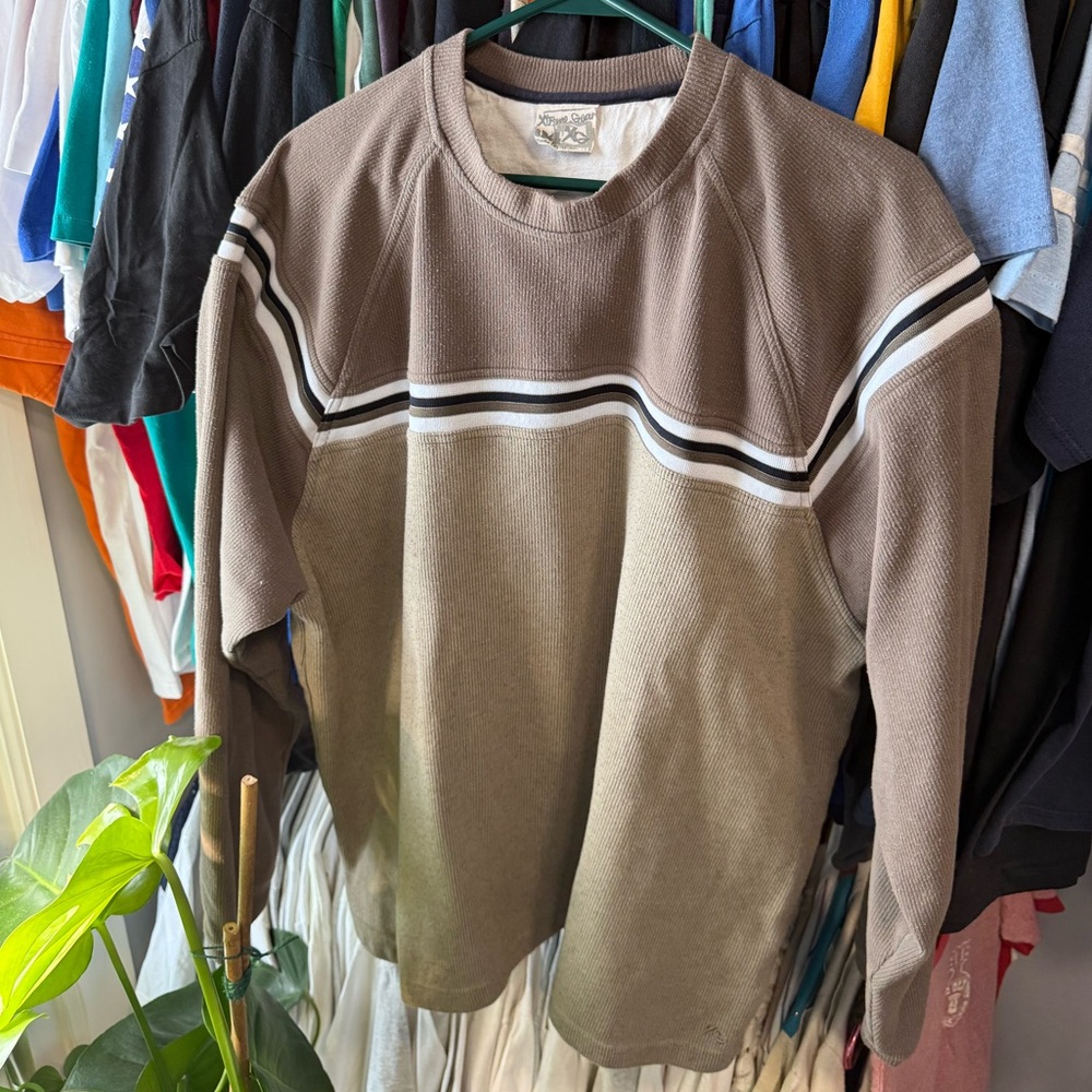 ‘04 Extreme Gear Y2K Vintage Striped Crewneck Sweater - Picture 2 of 16